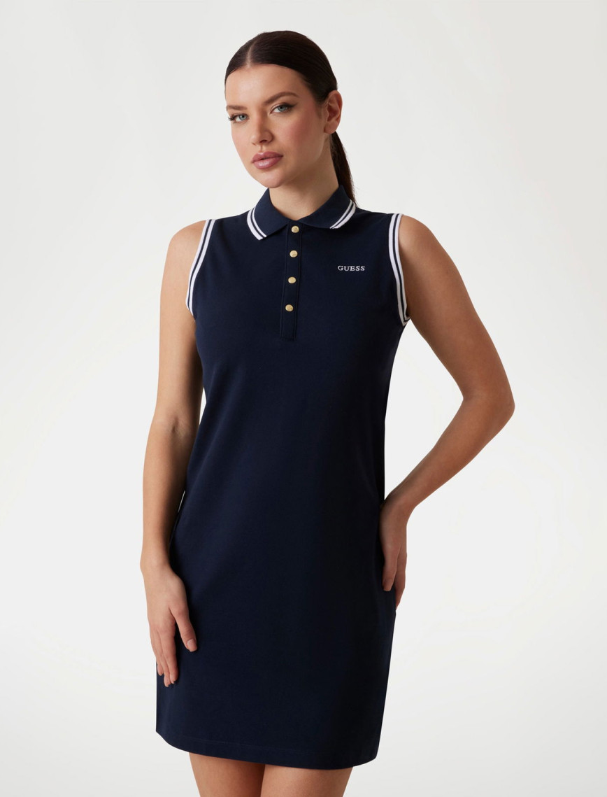 Guess Amaryllis Kadın Lacivert Elbise