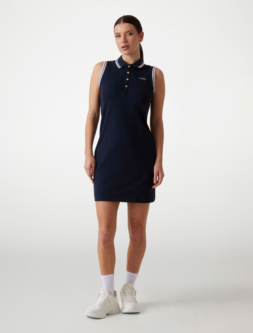 Guess Amaryllis Kadın Lacivert Elbise