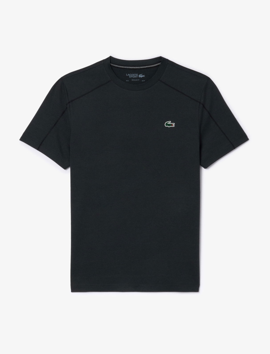 Lacoste Classic Erkek Siyah Tenis T-Shirt Lacoste Classic Erkek Siyah Tenis T-Shirt