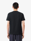 Lacoste Classic Erkek Siyah Tenis T-Shirt Lacoste Classic Erkek Siyah Tenis T-Shirt