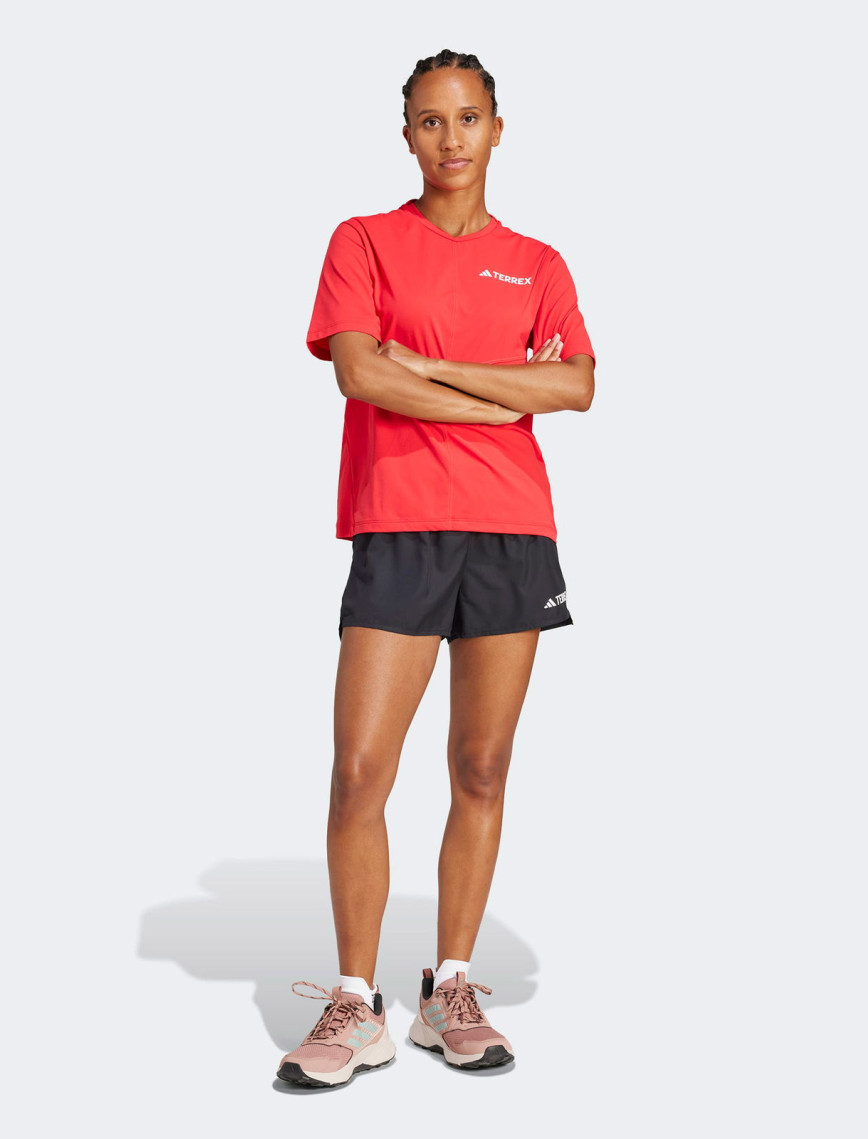 adidas Terrex Multi Light Kadın Siyah Koşu Şortu adidas Terrex Multi Light Kadın Siyah Koşu Şortu