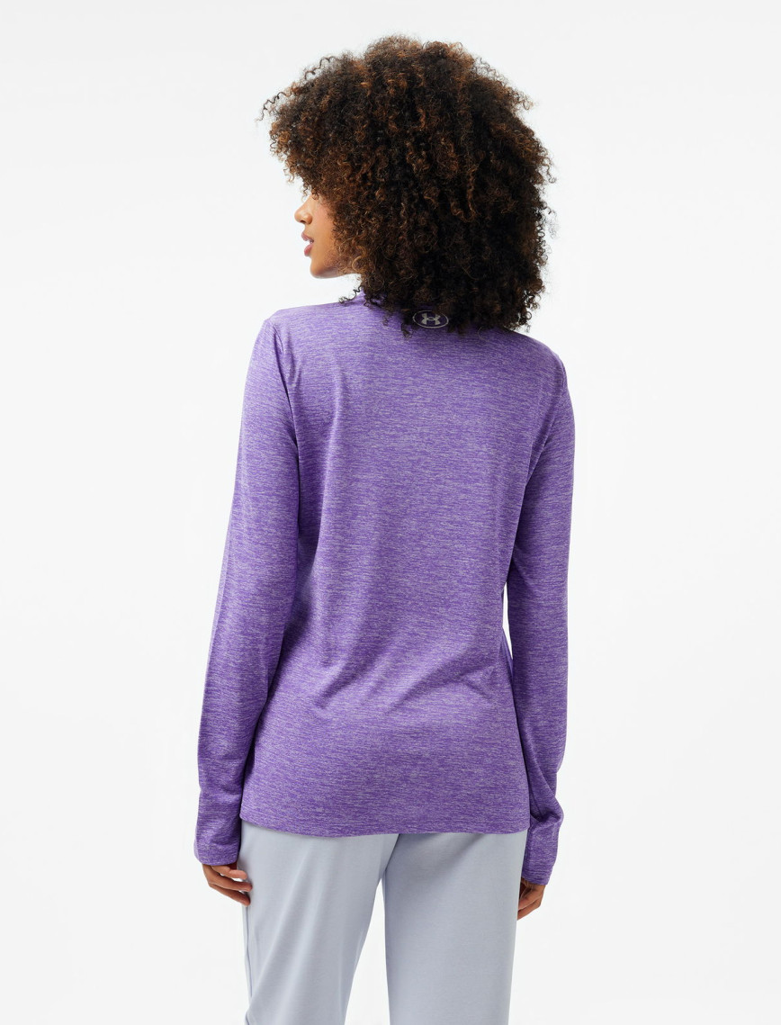 Under Armour Tech Kadın Mor T-Shirt Under Armour Tech Kadın Mor T-Shirt