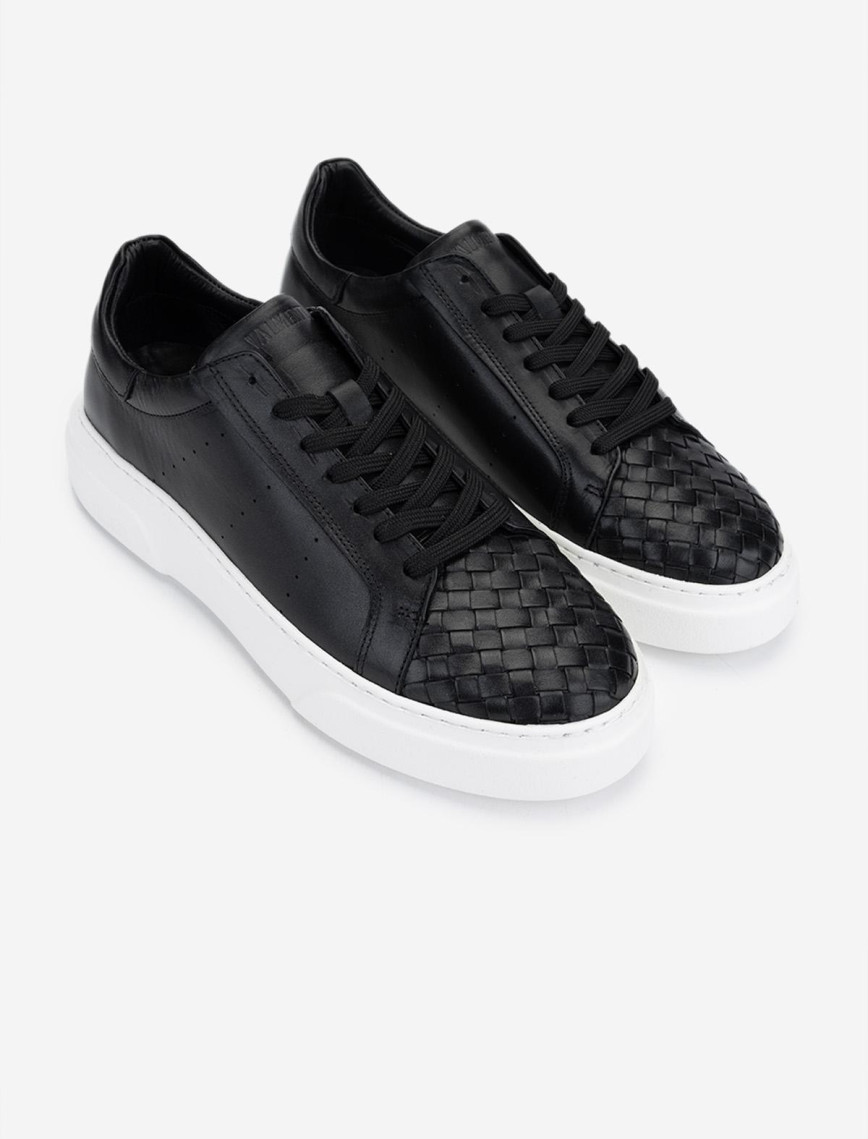 Valmenti Erkek Hakiki Deri Siyah Sneakers & Spor Ayakkabı Valmenti Erkek Hakiki Deri Siyah Sneakers & Spor Ayakkabı