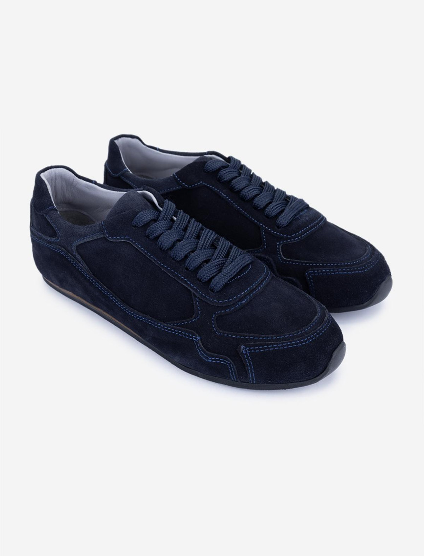 Valmenti Kadın Hakiki Deri Lacivert Süet Sneakers & Spor Ayakkabı Valmenti Kadın Hakiki Deri Lacivert Süet Sneakers & Spor Ayakkabı