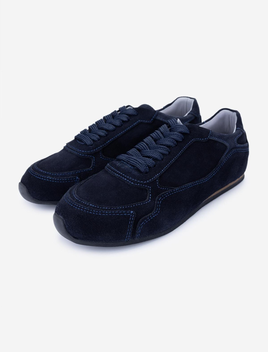 Valmenti Kadın Hakiki Deri Lacivert Süet Sneakers & Spor Ayakkabı Valmenti Kadın Hakiki Deri Lacivert Süet Sneakers & Spor Ayakkabı