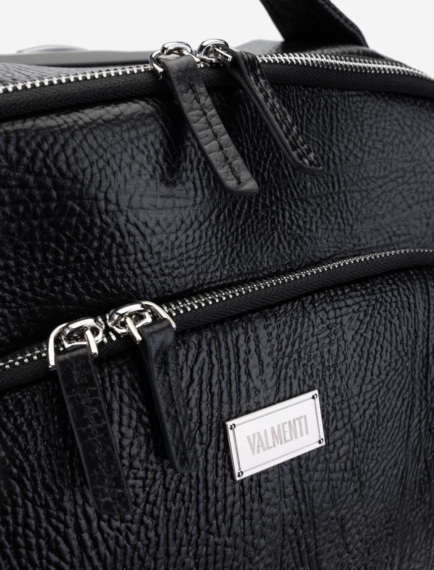 Valmenti Unisex Hakiki Deri Siyah Deri Valiz Valmenti Unisex Hakiki Deri Siyah Deri Valiz