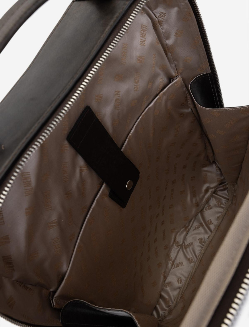 Valmenti Erkek Hakiki Deri Viski Eskitme Sırt & Evrak Çantası Valmenti Erkek Hakiki Deri Viski Eskitme Sırt & Evrak Çantası