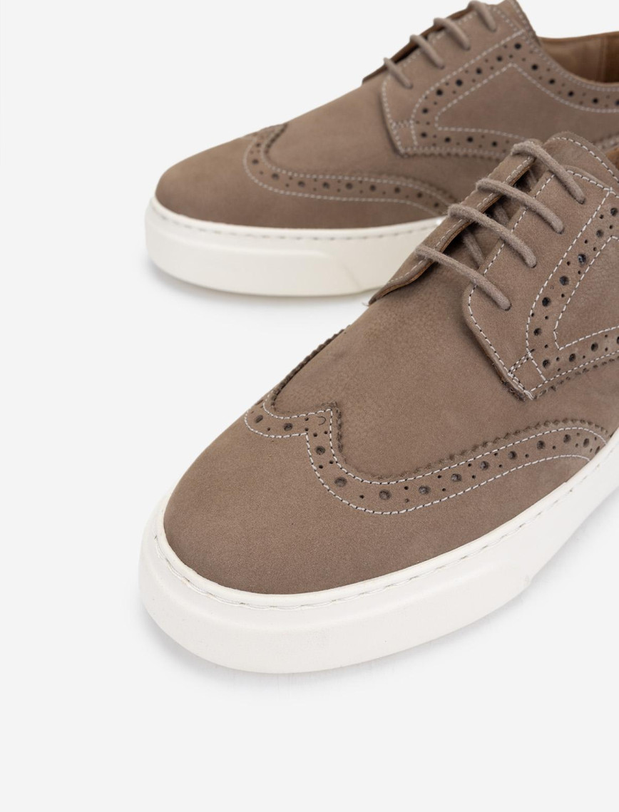 Valmenti Erkek Hakiki Deri Vizon Nubuk Sneakers & Spor Ayakkabı Valmenti Erkek Hakiki Deri Vizon Nubuk Sneakers & Spor Ayakkabı