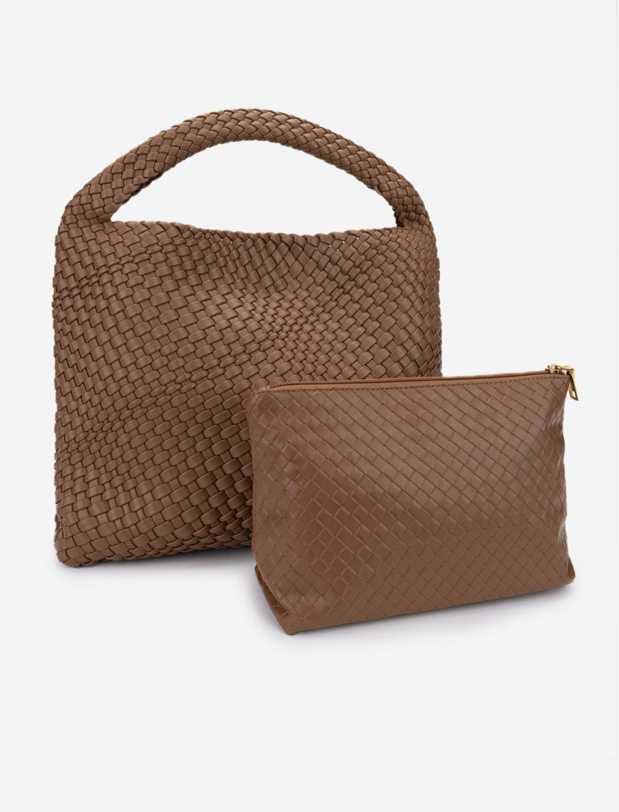 Valmenti Kadın Vegan Camel Omuz Çanta Valmenti Kadın Vegan Camel Omuz Çanta