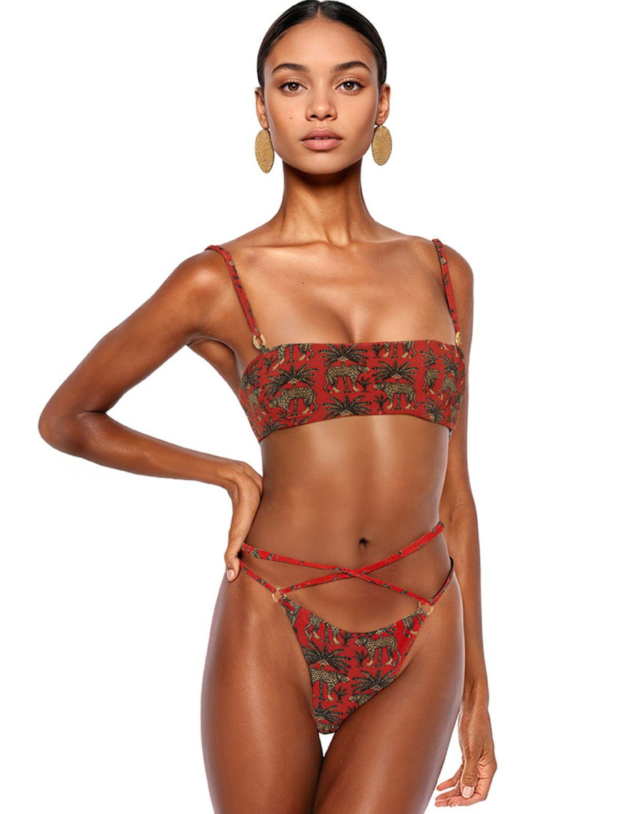 MOVOM SAVANNA BANDEAU BİKİNİ KADIN KIRMIZI MOVOM SAVANNA BANDEAU BİKİNİ KADIN KIRMIZI