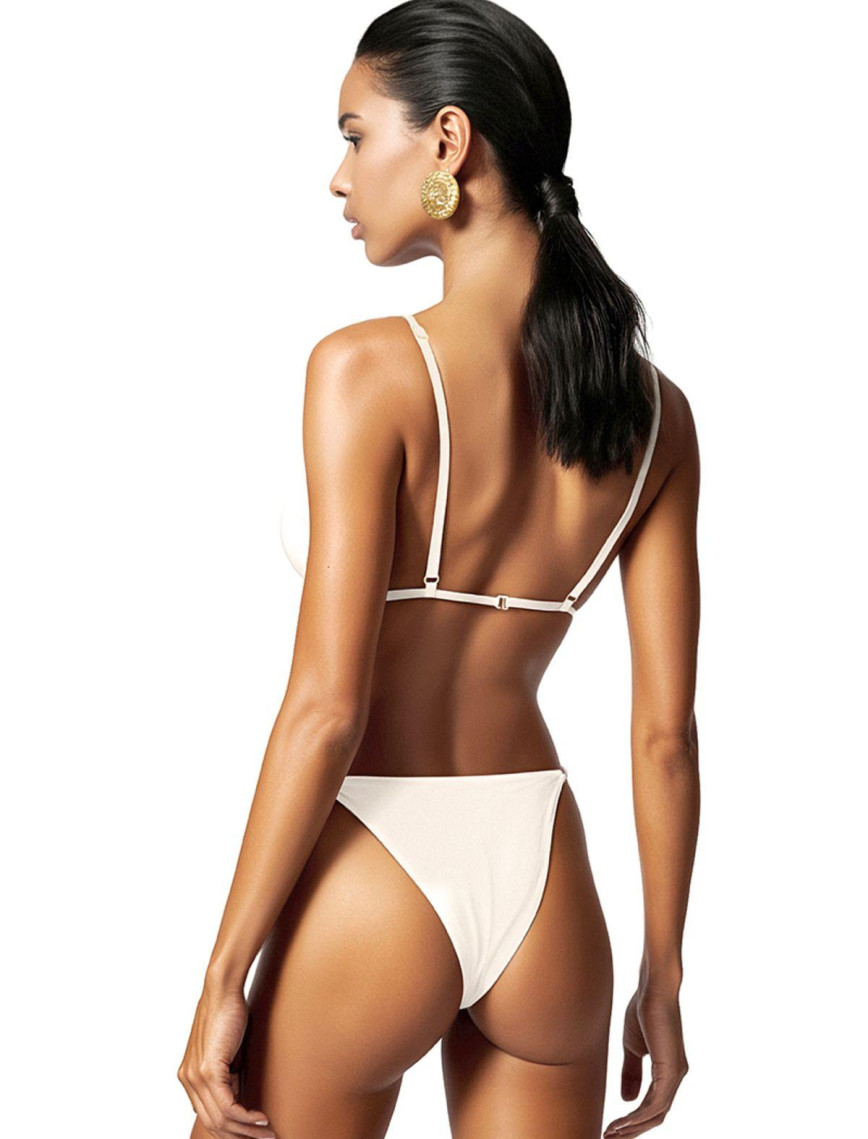 Movom Lyra Triangle Kadın Bikini Takım Beyaz Movom Lyra Triangle Kadın Bikini Takım Beyaz