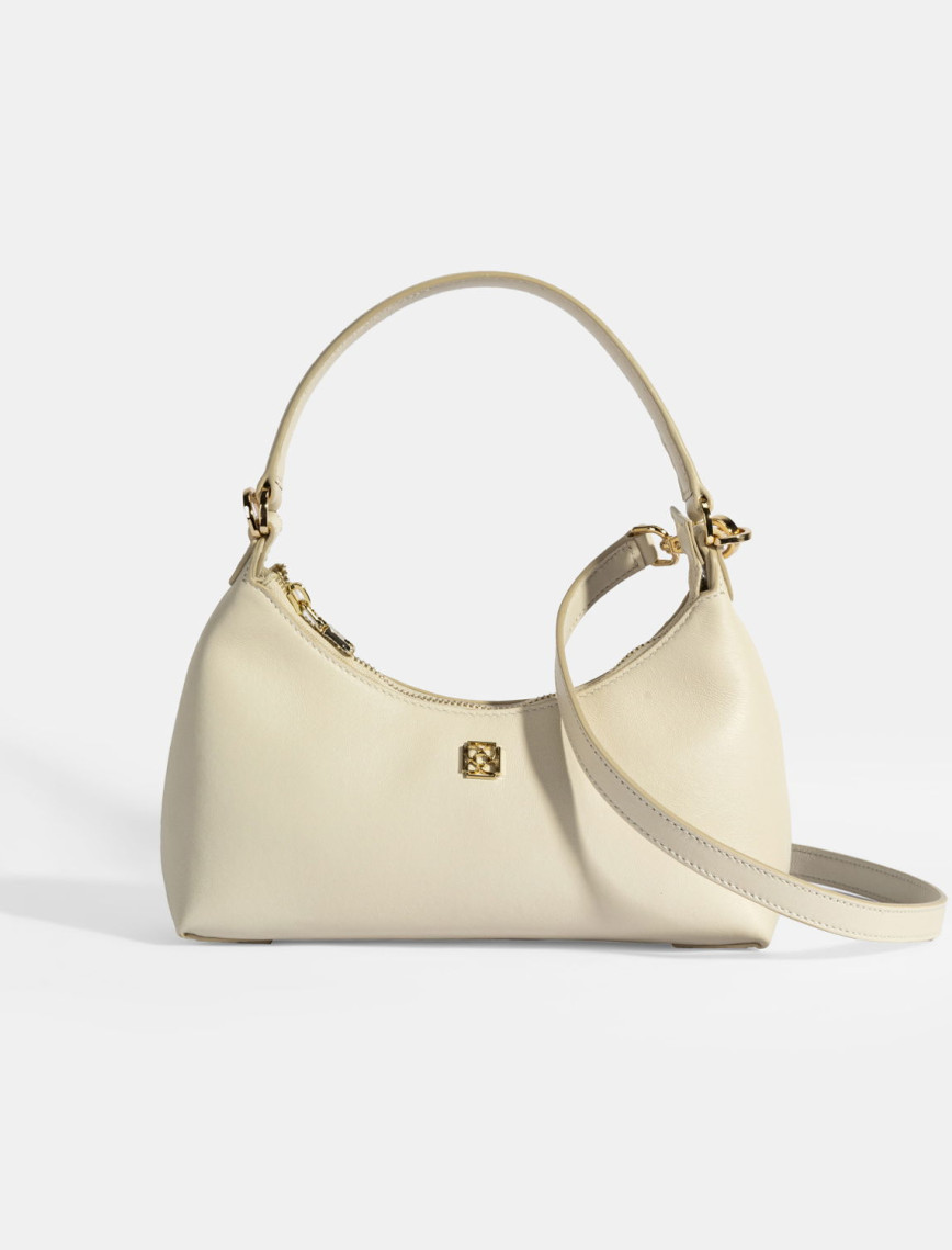 Kadın Kırmızı Omuz Askılı Mini Deri El Çantası