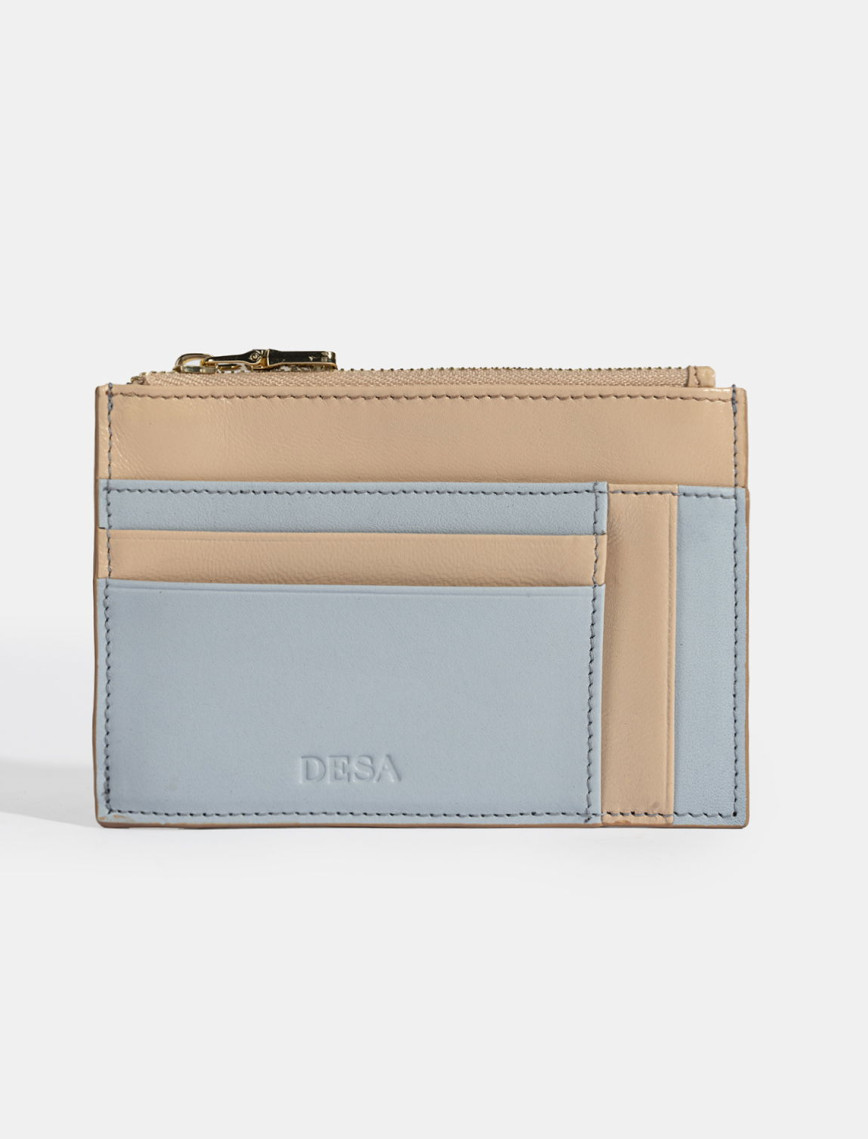 Kadın Mavi Deri Cüzdan Kadın Mavi Deri Cüzdan