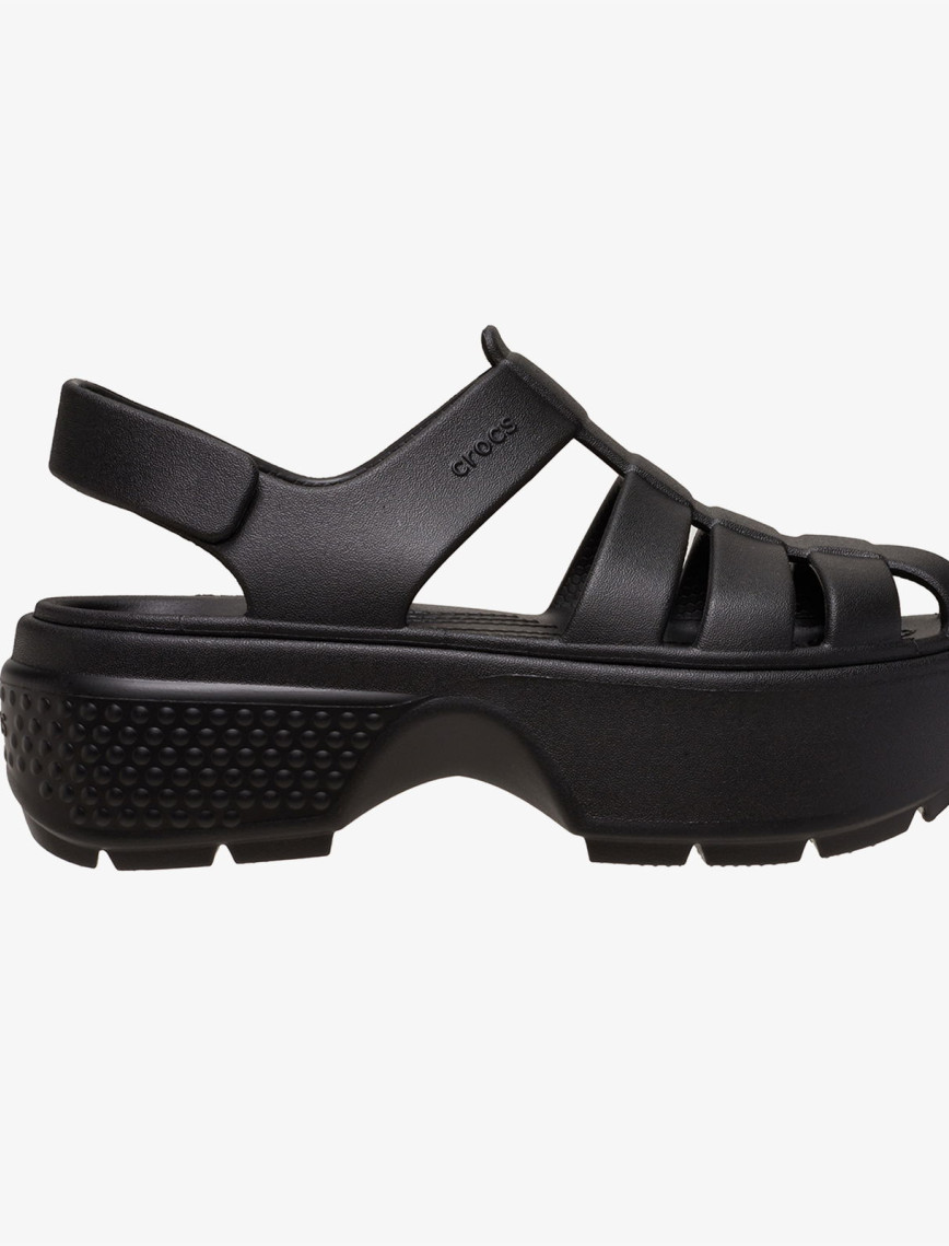 Crocs Stomp Fisherman Sandal Unisex Siyah Sandalet Crocs Stomp Fisherman Sandal Unisex Siyah Sandalet