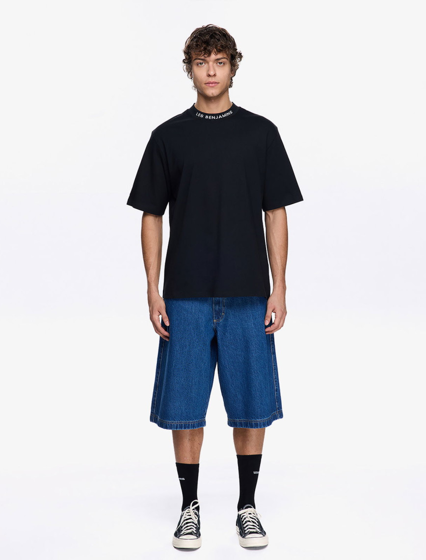 Les Benjamins 405 Erkek Siyah T-Shirt Les Benjamins 405 Erkek Siyah T-Shirt