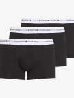 Tommy Hilfiger 3'lü Trunk Erkek Siyah Boxer Tommy Hilfiger 3'lü Trunk Erkek Siyah Boxer