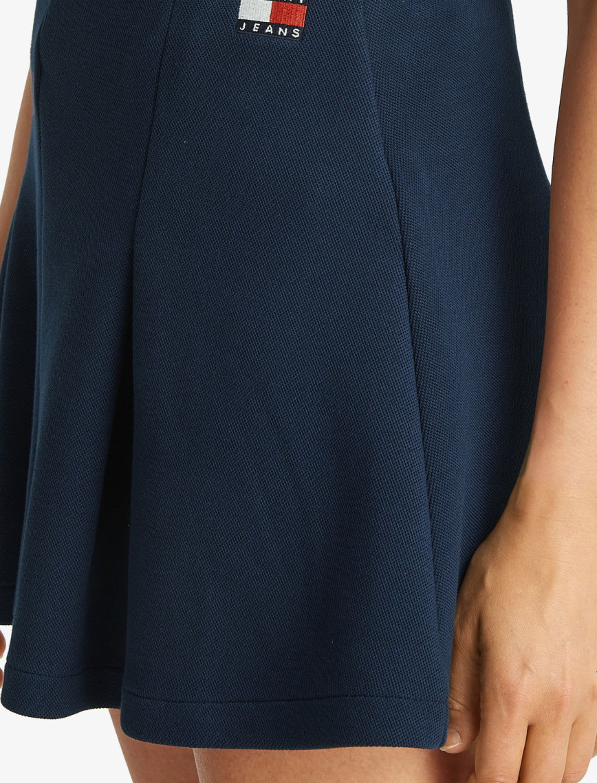 Tommy Hilfiger Pique Badge F&F Ext Kadın Mavi Etek Tommy Hilfiger Pique Badge F&F Ext Kadın Mavi Etek