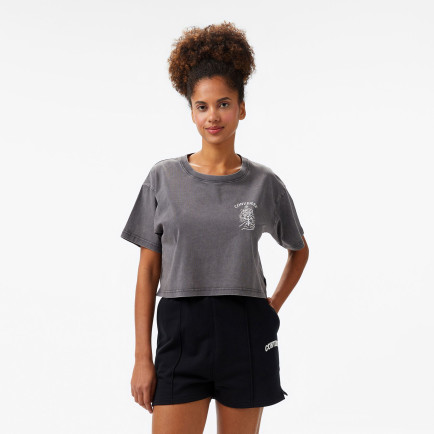 Converse Kadın Siyah T-Shirt Converse Kadın Siyah T-Shirt