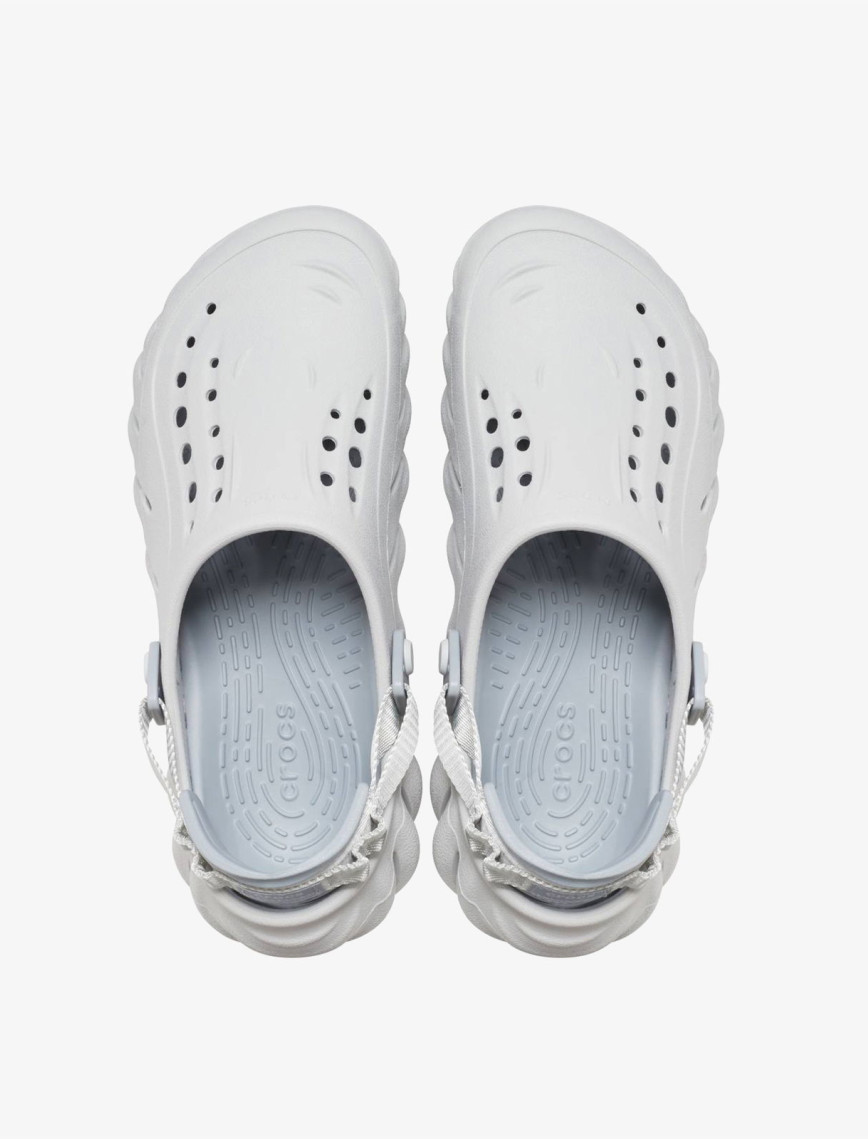 Crocs Echo Clog Unisex Gri Terlik Crocs Echo Clog Unisex Gri Terlik