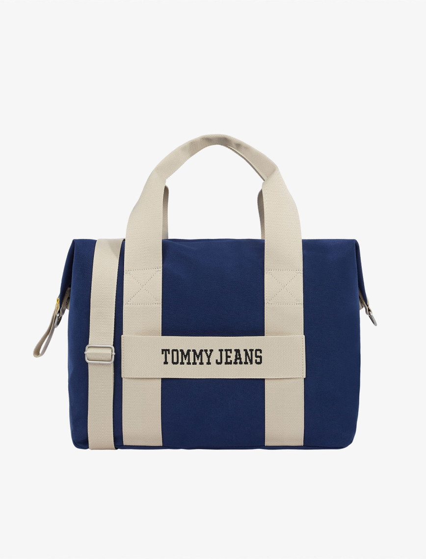 Tommy Hilfiger Retro Cool Duffle Erkek Mavi Spor Çantası
