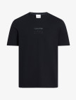 Calvin Klein Raised Editorial Logo Erkek Siyah T-Shirt Calvin Klein Raised Editorial Logo Erkek Siyah T-Shirt
