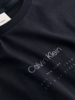 Calvin Klein Raised Editorial Logo Erkek Siyah T-Shirt Calvin Klein Raised Editorial Logo Erkek Siyah T-Shirt