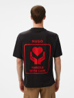 Hugo Dewdam Erkek Siyah T-Shirt Hugo Dewdam Erkek Siyah T-Shirt
