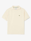Lacoste Erkek Classic Fit Organik Pamuk Krem Polo Lacoste Erkek Classic Fit Organik Pamuk Krem Polo