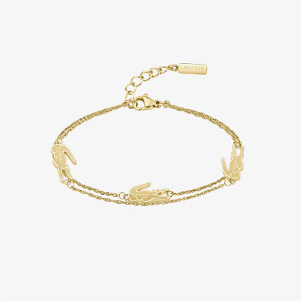 Lacoste Crocodile Kadın Sarı Bileklik Lacoste Crocodile Kadın Sarı Bileklik