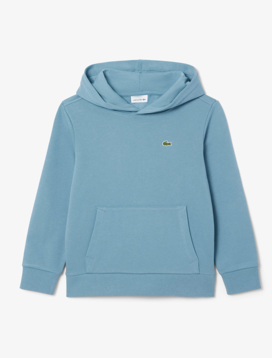 Lacoste Çocuk Kapüşonlu Baskılı Mavi Sweatshirt Lacoste Çocuk Kapüşonlu Baskılı Mavi Sweatshirt