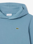 Lacoste Çocuk Kapüşonlu Baskılı Mavi Sweatshirt Lacoste Çocuk Kapüşonlu Baskılı Mavi Sweatshirt