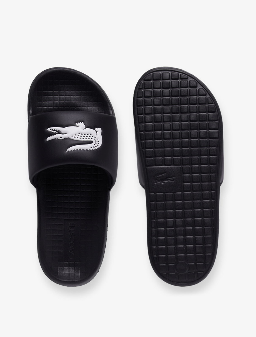 Lacoste Serve Slide Kadın Siyah Terlik Lacoste Serve Slide Kadın Siyah Terlik