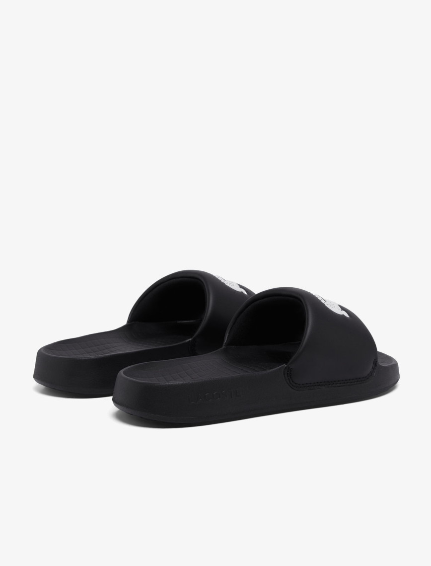 Lacoste Serve Slide Kadın Siyah Terlik Lacoste Serve Slide Kadın Siyah Terlik