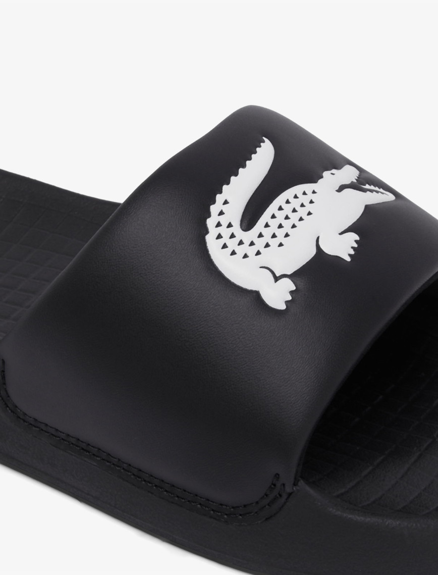 Lacoste Serve Slide Kadın Siyah Terlik Lacoste Serve Slide Kadın Siyah Terlik