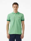 Lacoste Loose Fit Erkek Baskılı Mavi Polo Lacoste Loose Fit Erkek Baskılı Mavi Polo