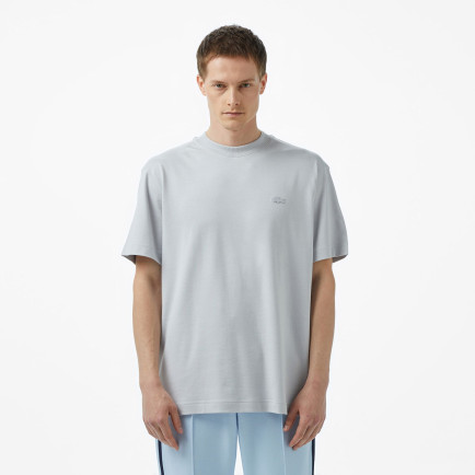 Lacoste Erkek Relaxed Fit Bisiklet Yaka Gri T-Shirt Lacoste Erkek Relaxed Fit Bisiklet Yaka Gri T-Shirt