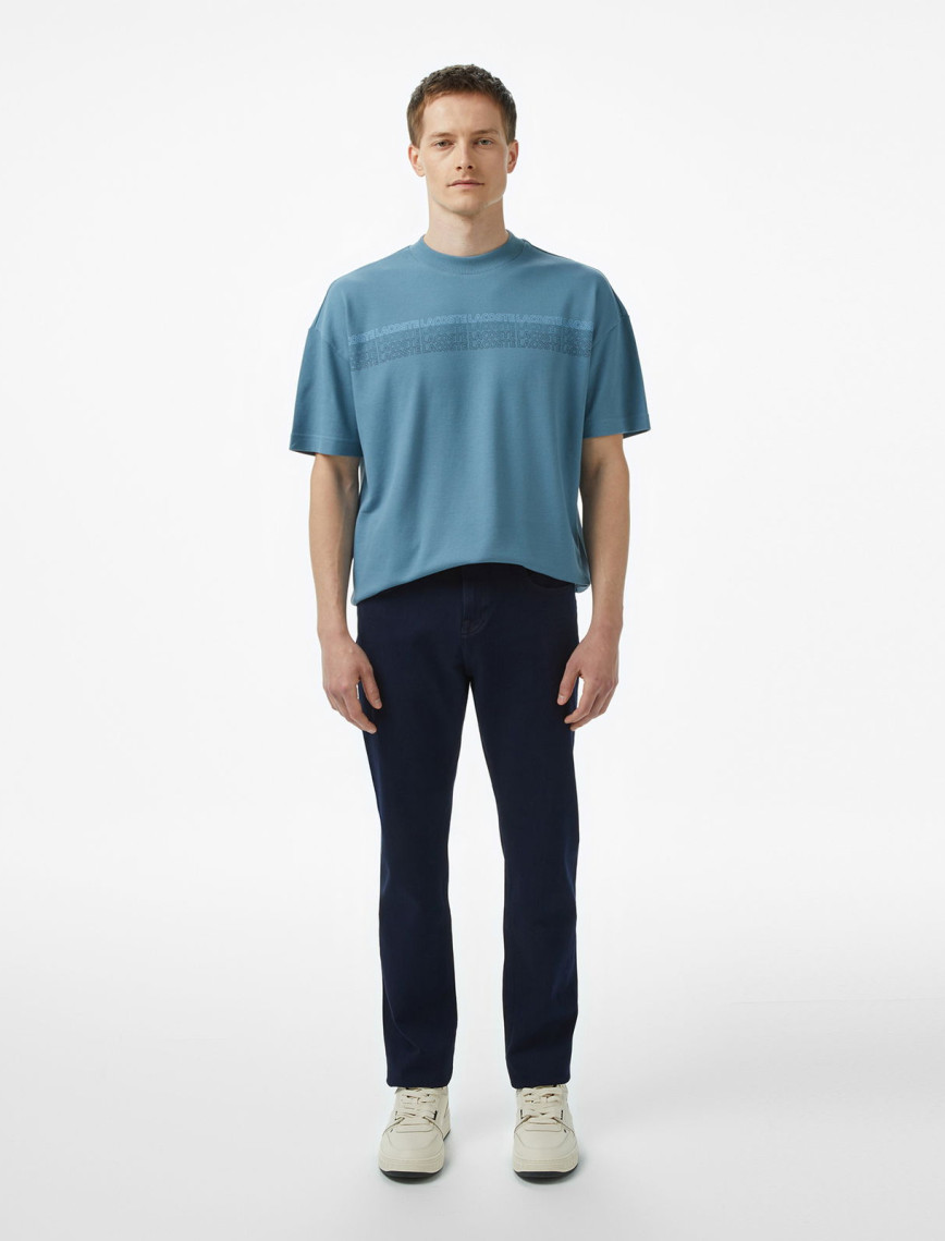 Lacoste Erkek Classic Fit Siyah Jean Pantolon Lacoste Erkek Classic Fit Siyah Jean Pantolon