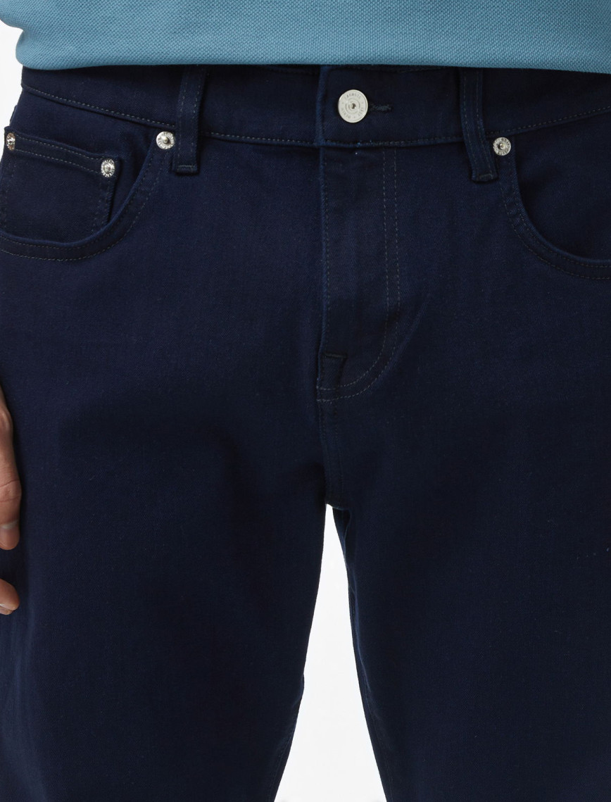 Lacoste Erkek Classic Fit Lacivert Jean Pantolon Lacoste Erkek Classic Fit Lacivert Jean Pantolon