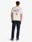 Tommy Jeans Faded Graphic Erkek Gri T-Shirt Tommy Jeans Faded Graphic Erkek Gri T-Shirt