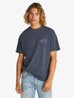 Tommy Jeans Faded Graphic Erkek Mavi T-Shirt Tommy Jeans Faded Graphic Erkek Mavi T-Shirt