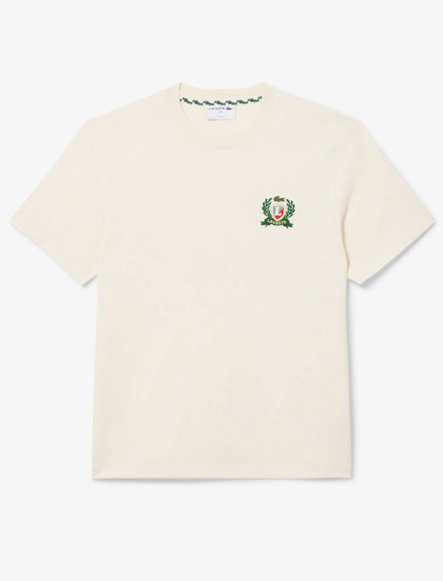 French Made Embroidered Badge T-shirt French Made Embroidered Badge T-shirt