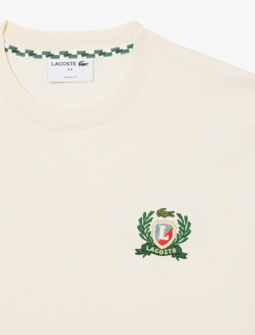 French Made Embroidered Badge T-shirt French Made Embroidered Badge T-shirt