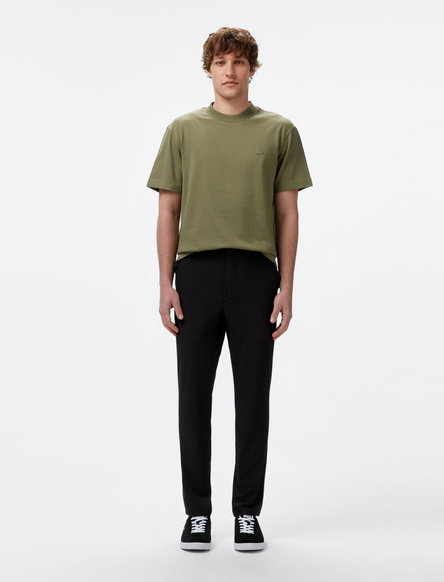 Lacoste Erkek Tapered Fit Siyah Pantolon Lacoste Erkek Tapered Fit Siyah Pantolon