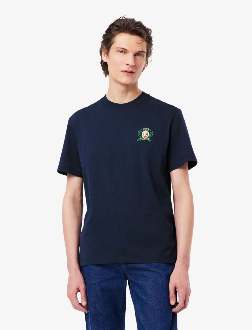 French Made Embroidered Badge T-shirt French Made Embroidered Badge T-shirt