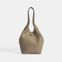 Kadın Koyu Bej Deri Omuz Çantası Kadın Koyu Bej Deri Omuz Çantası