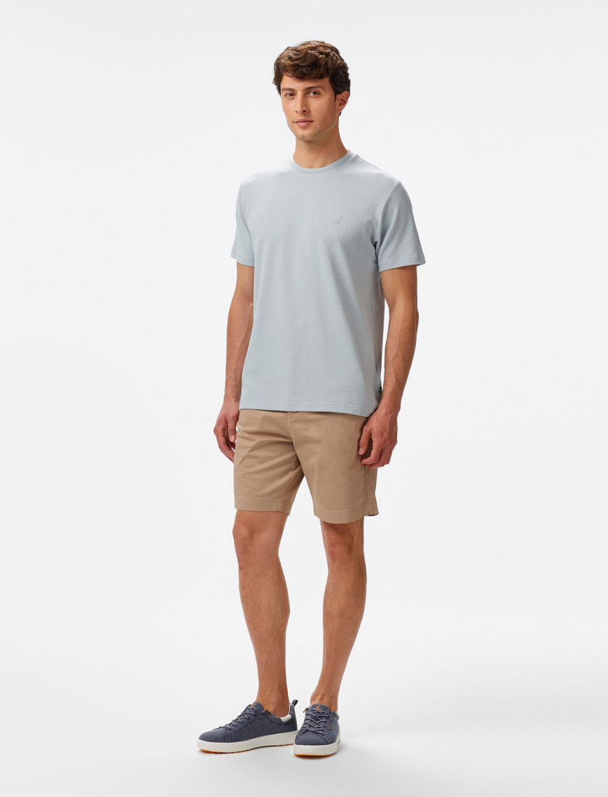 Nautica Erkek Mavi Regular Fit T-Shirt Nautica Erkek Mavi Regular Fit T-Shirt