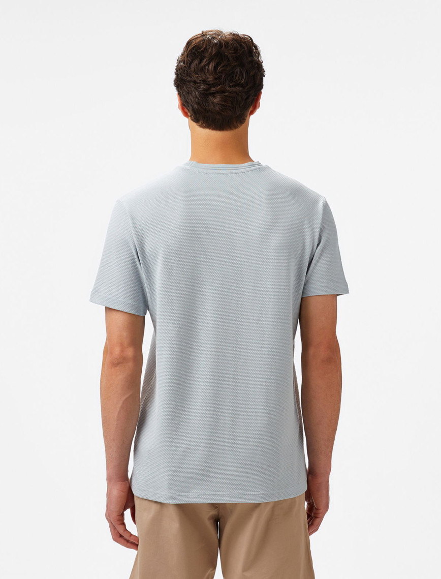 Nautica Erkek Mavi Regular Fit T-Shirt Nautica Erkek Mavi Regular Fit T-Shirt