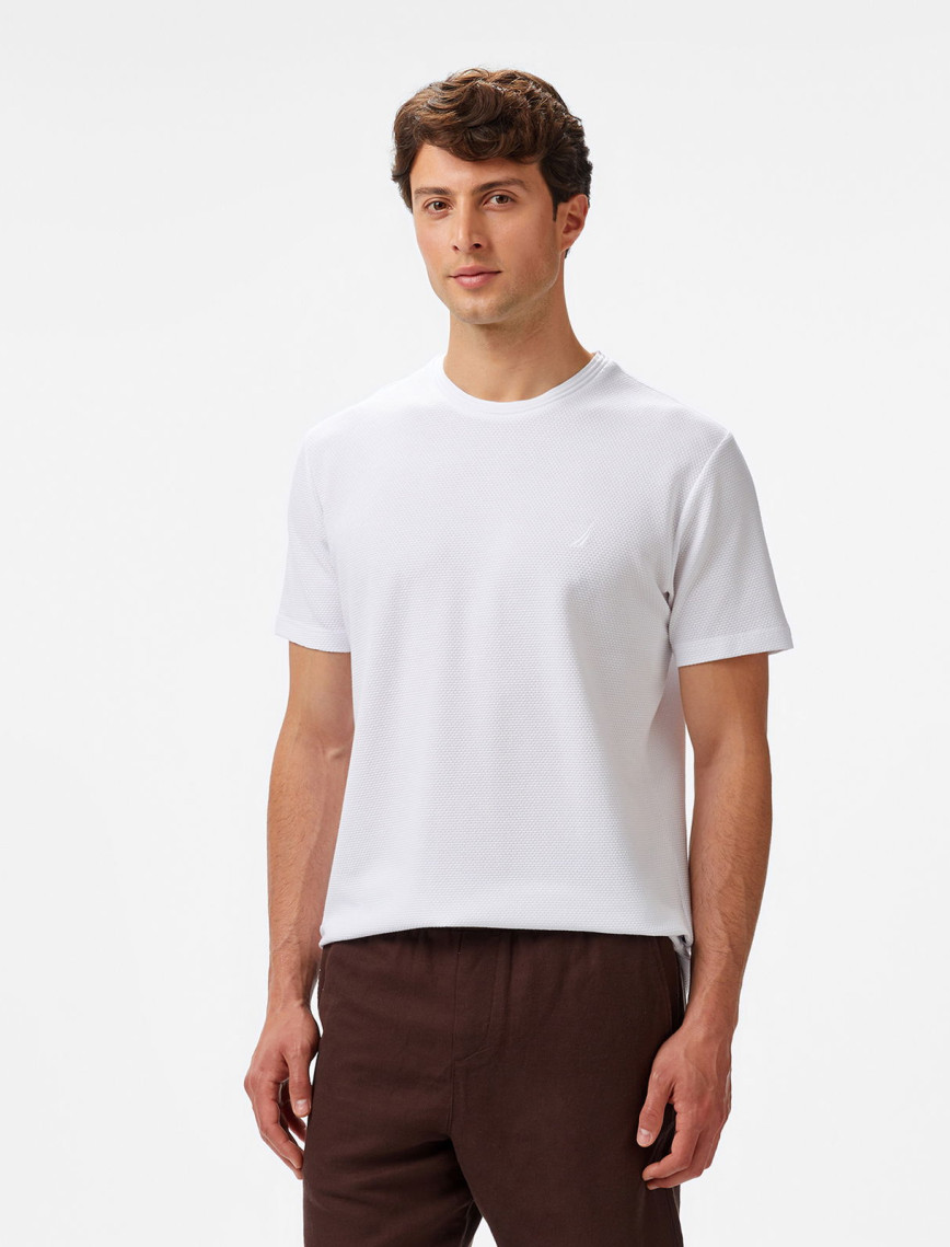 Nautica Erkek Mavi Regular Fit T-Shirt Nautica Erkek Mavi Regular Fit T-Shirt