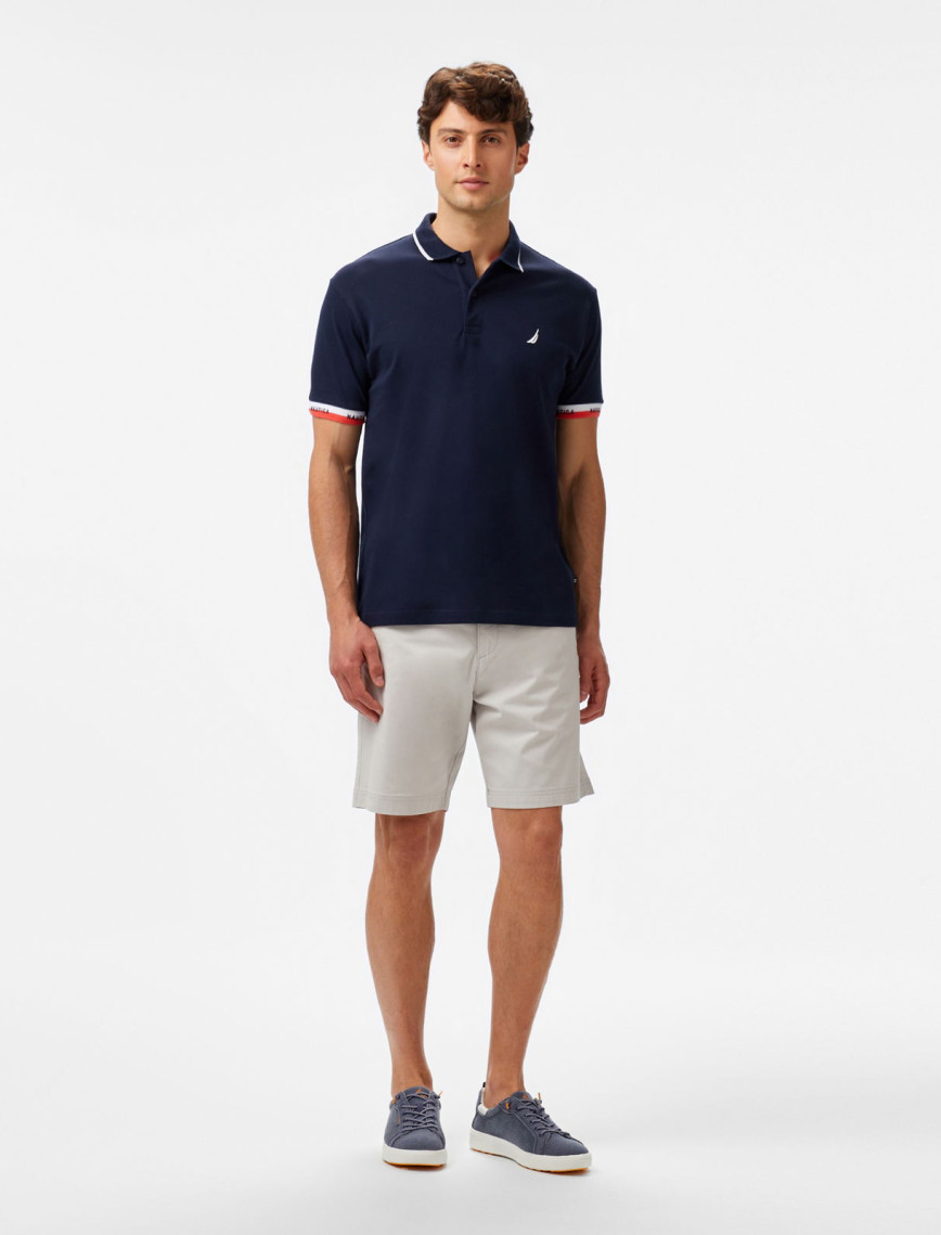Nautica Erkek Lacivert Classic Fit Polo
