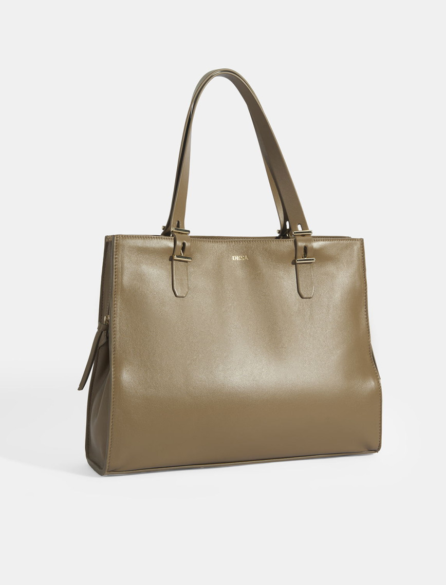 Kadın Kahve Deri Omuz Çantası Kadın Kahve Deri Omuz Çantası